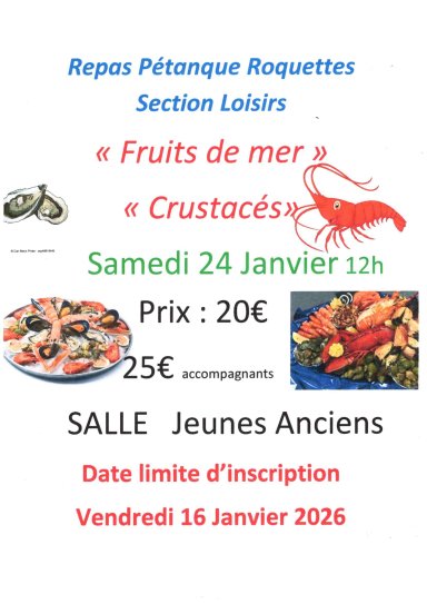 repas noel janvier 2026